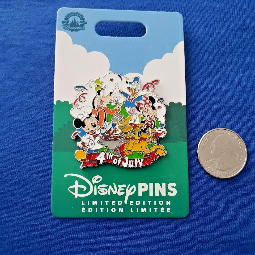 DISNEY 4TH OF JULY 2023 MICKEY MINNIE DONALD PLUTO GOOFY PIN LIMITED EDITION PIN