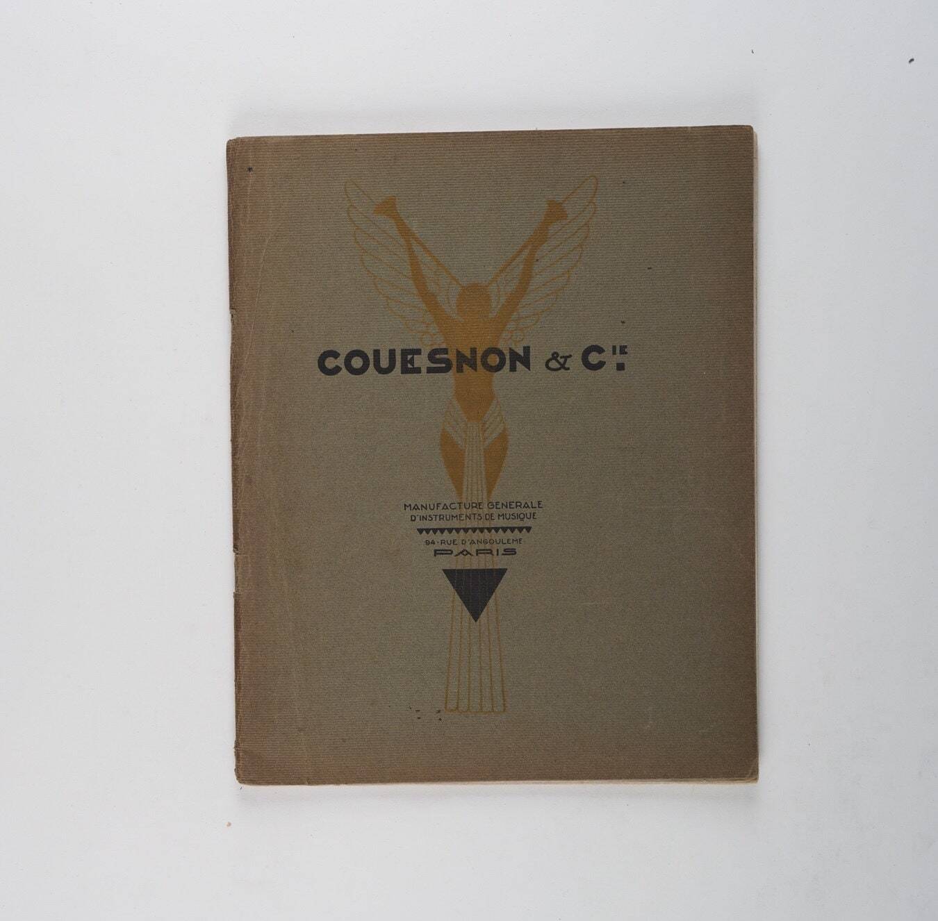 1930s Catalog of Musical Instruments by Couesnon & Cie - Manufacture Generale d