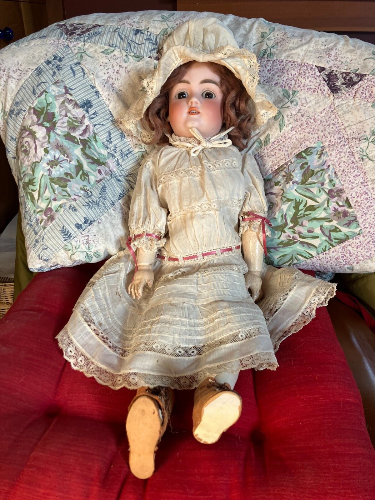 Antique German Doll Walkure 8 1/2\