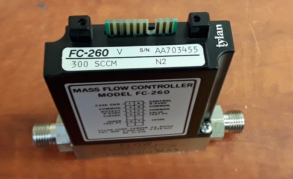 Tylan Mass Flow Controller Model FC-260 300 SCCM 