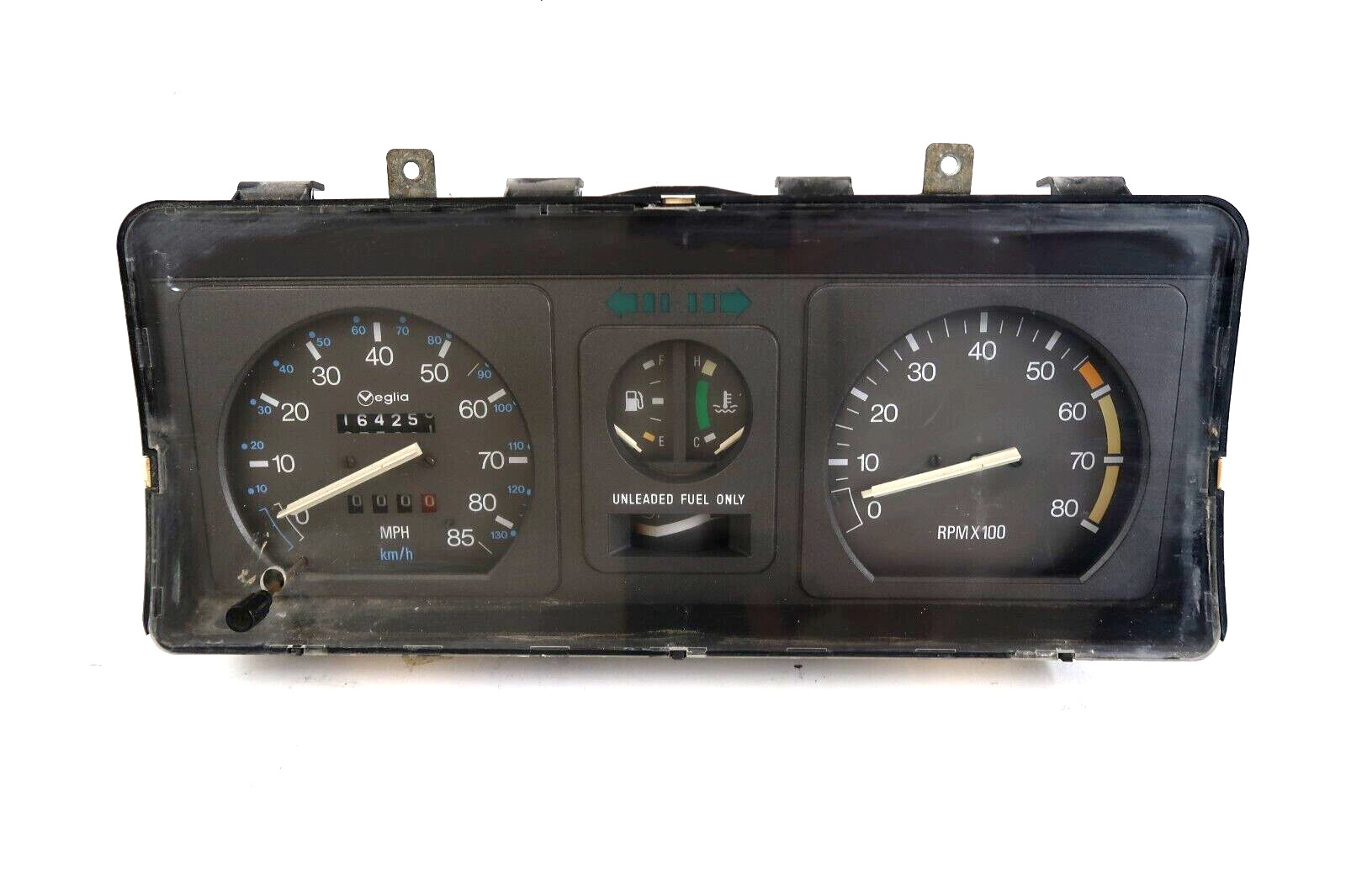82-87 AMC Renault Alliance Instrument Cluster MPH Speedometer Tach Odometer 164K