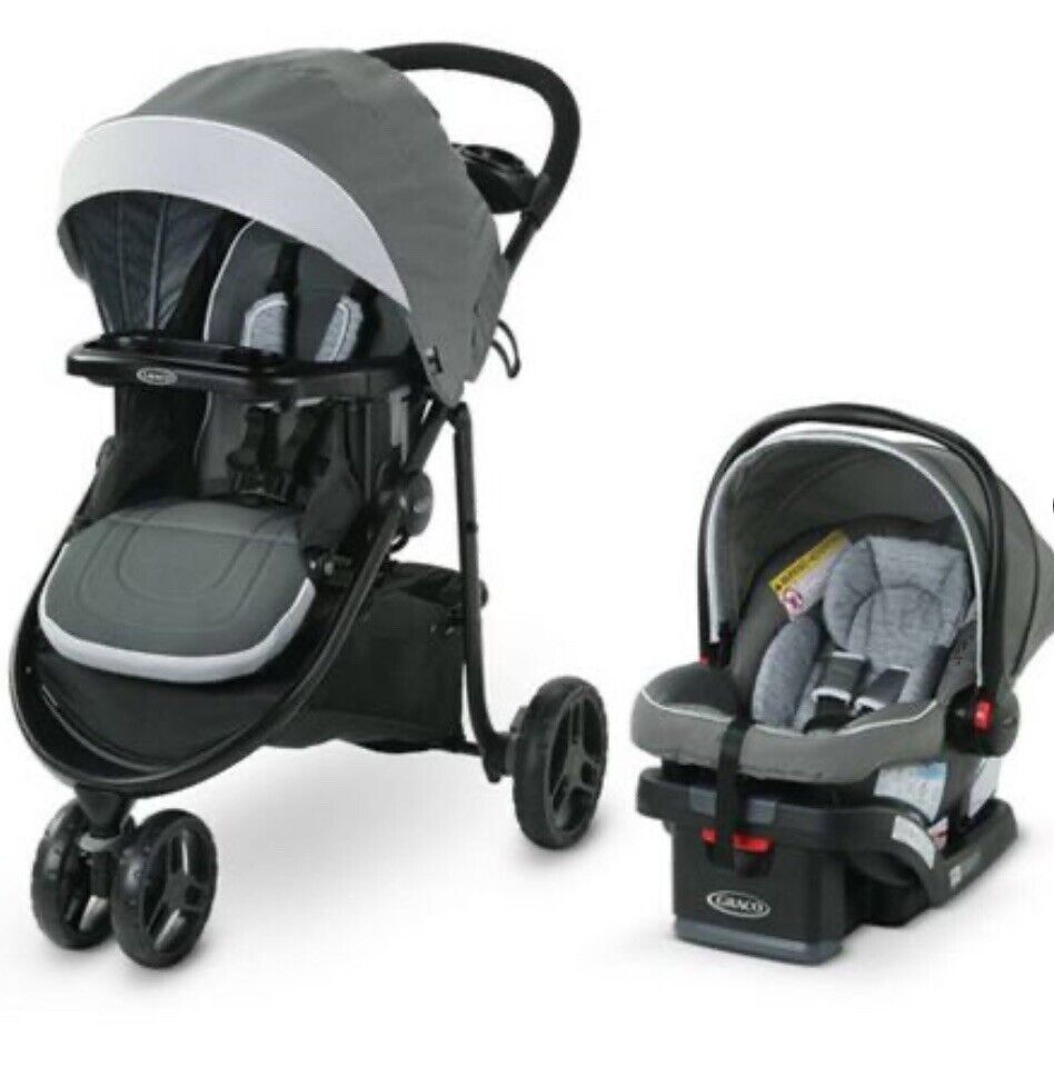 Graco Modes 3 Lite DLX Travel System withSnugRide Infant Car Seat *description*