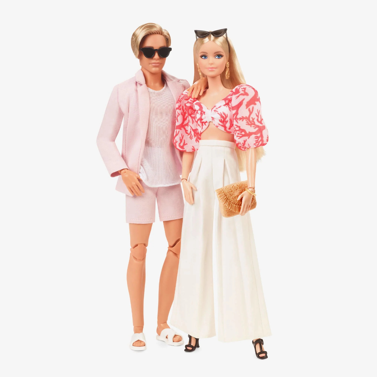 Fashion Duo Dolls @Barbiestyle, Barbie And Ken Doll Two-Pack Resort-Wear Fashion