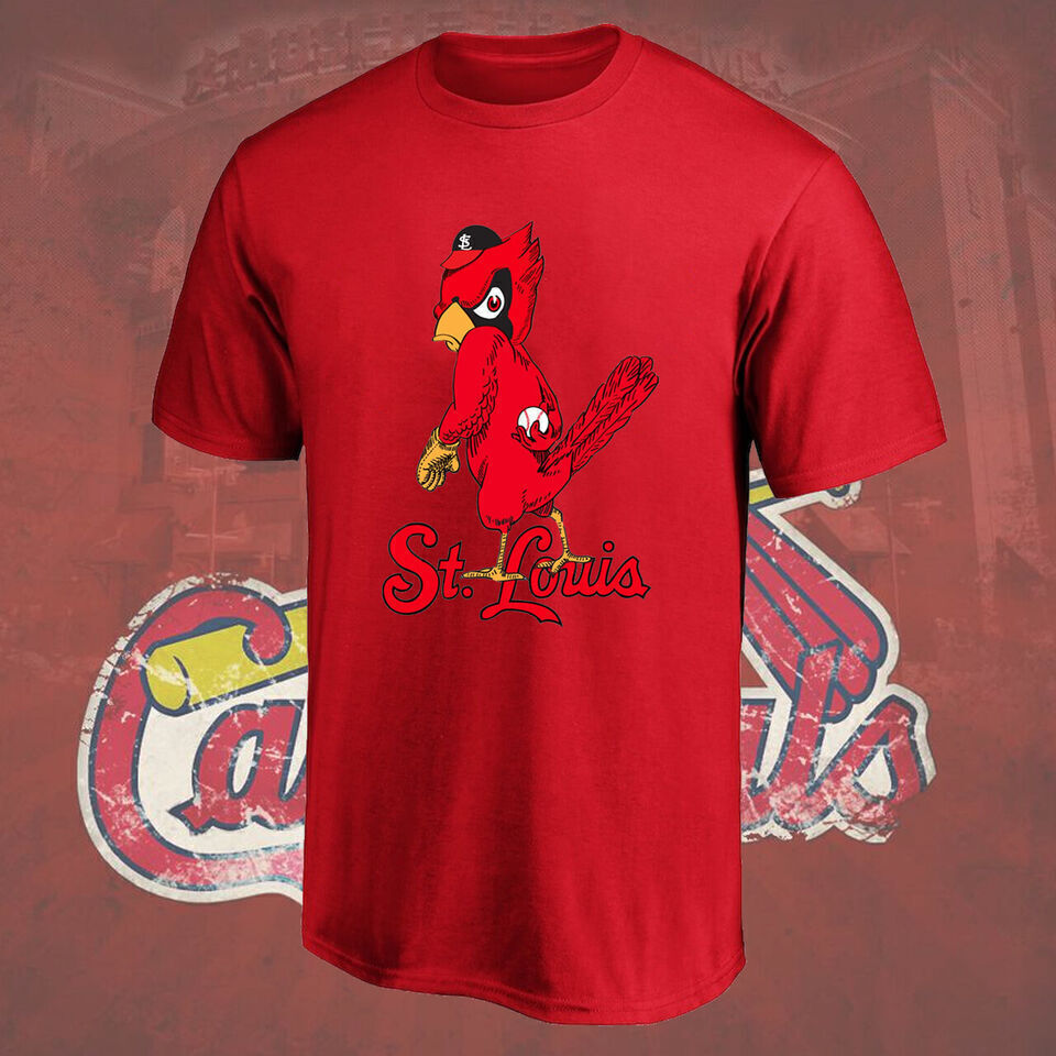 SALE_ Vintage St. Louis Team Cardinal Baseball Unisex T-Shirt Men's Size S-5XL