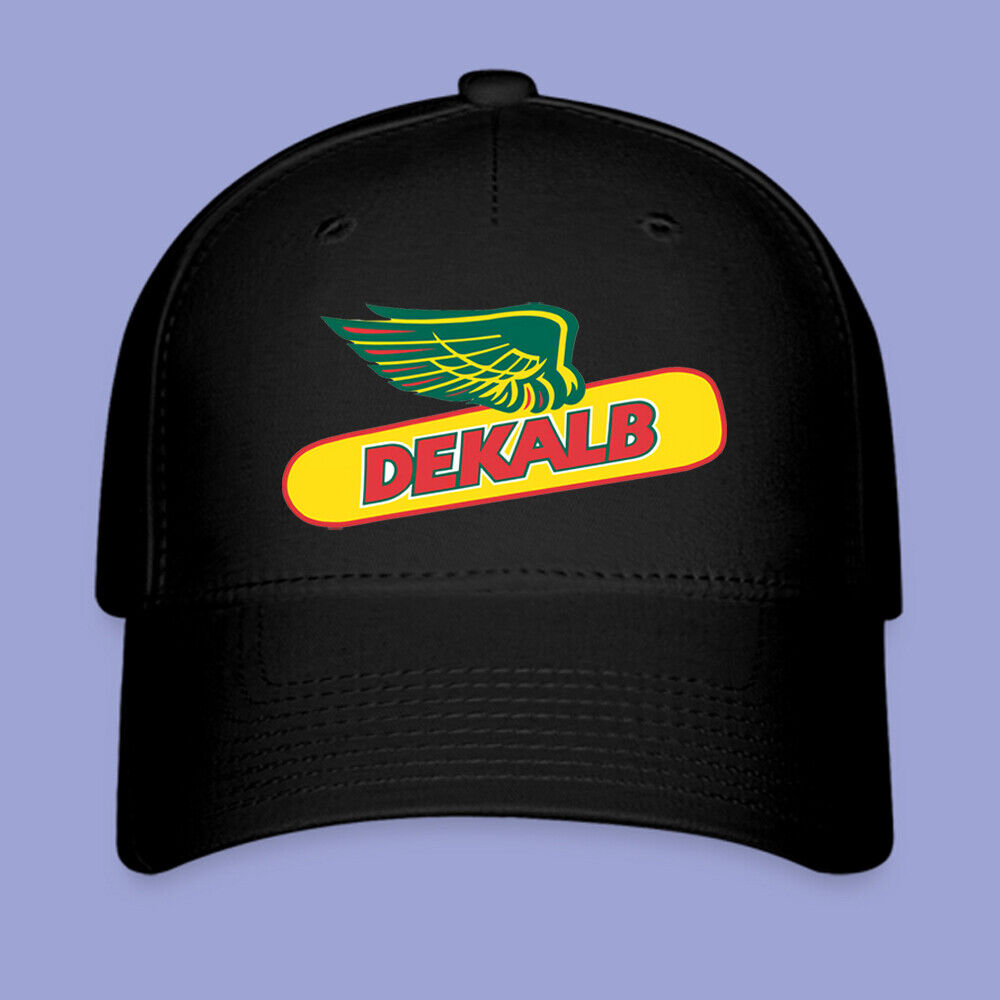 Dekalb Corn Seed Black Hat Baseball Cap Size S/M And L/XL