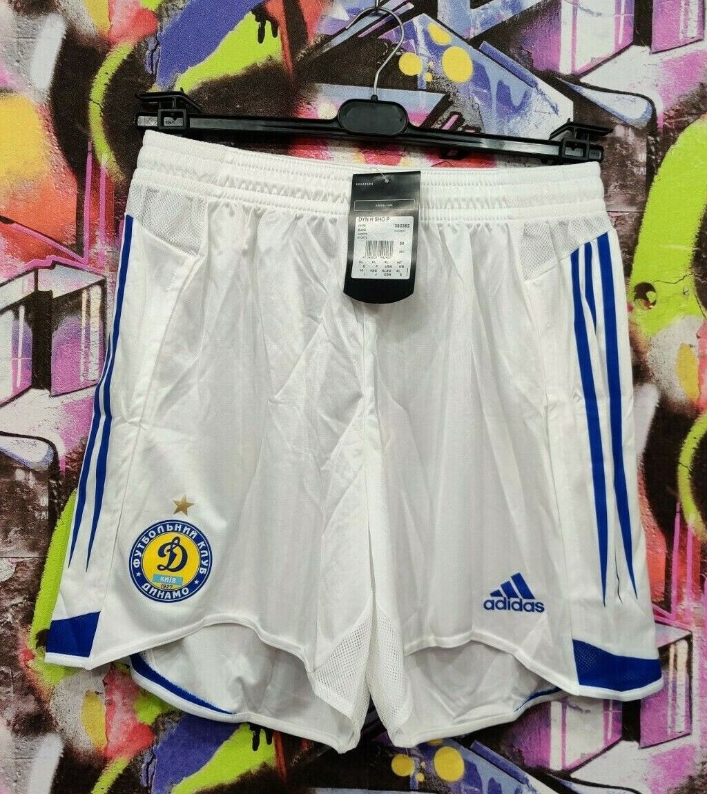 Dynamo Kyiv FC Динамо Киев Football Soccer Training Shorts Adidas 2004 Mens XL