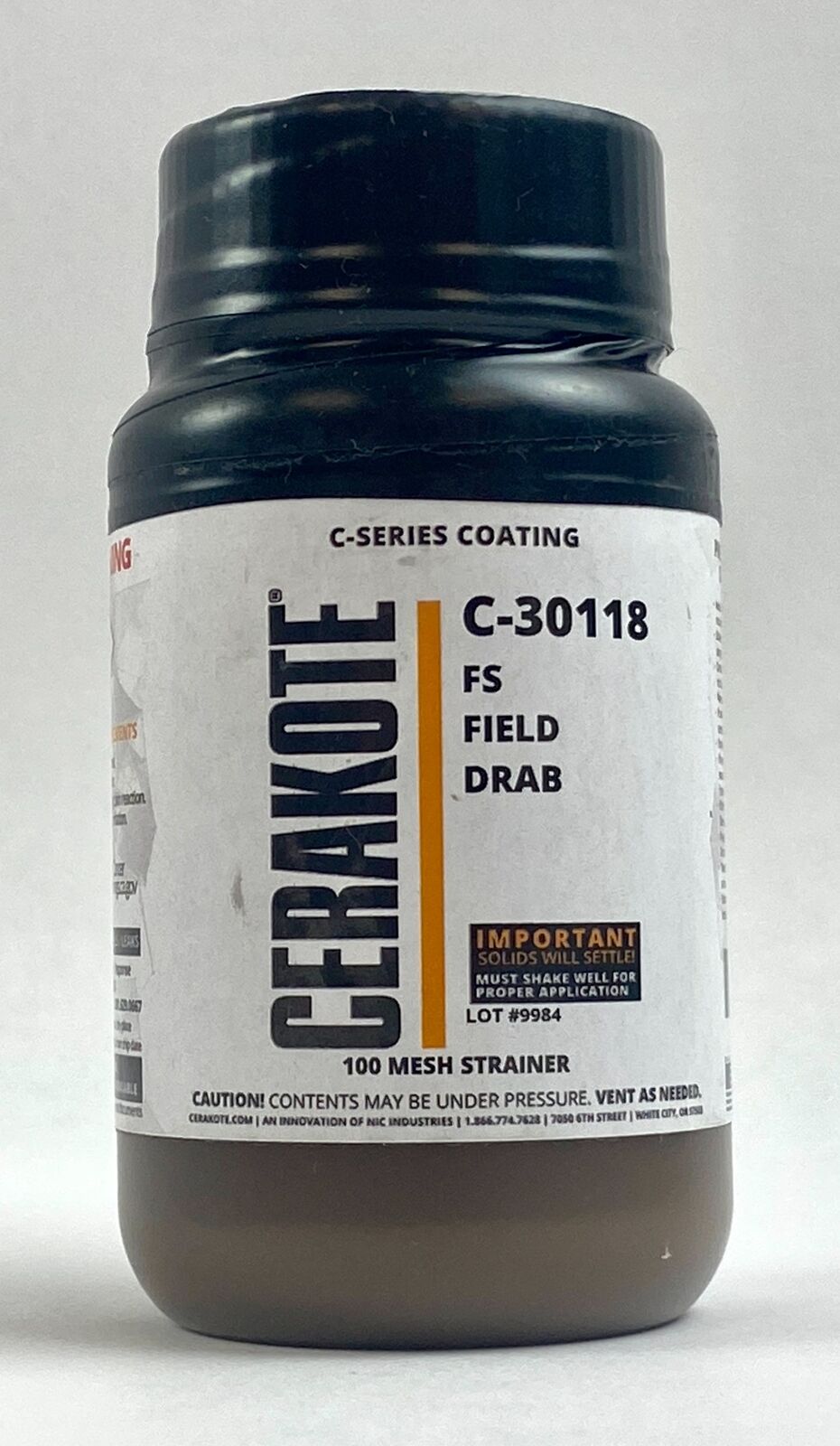 Cerakote C-Series Air Cure Performance Coating FS Field Drab C-30118