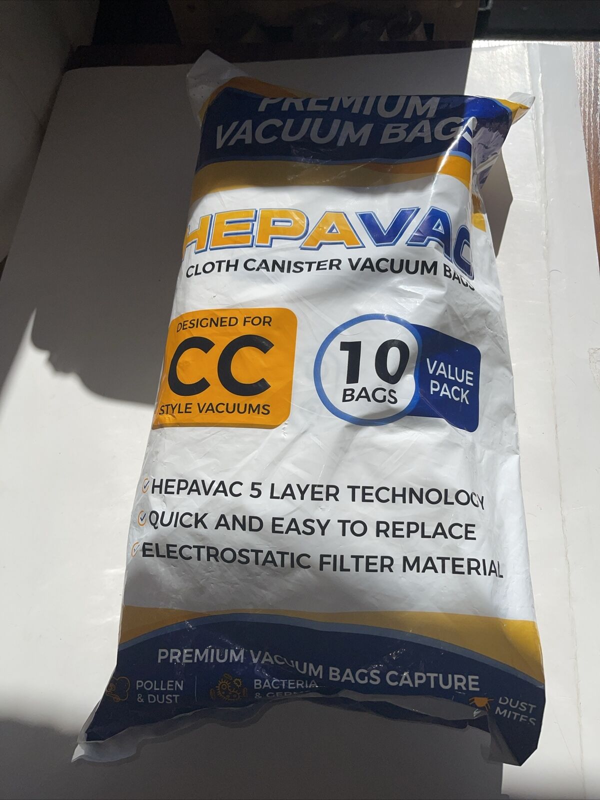 VEVA 10 Pack Premium SuperVAC Vacuum Bags 106960 New