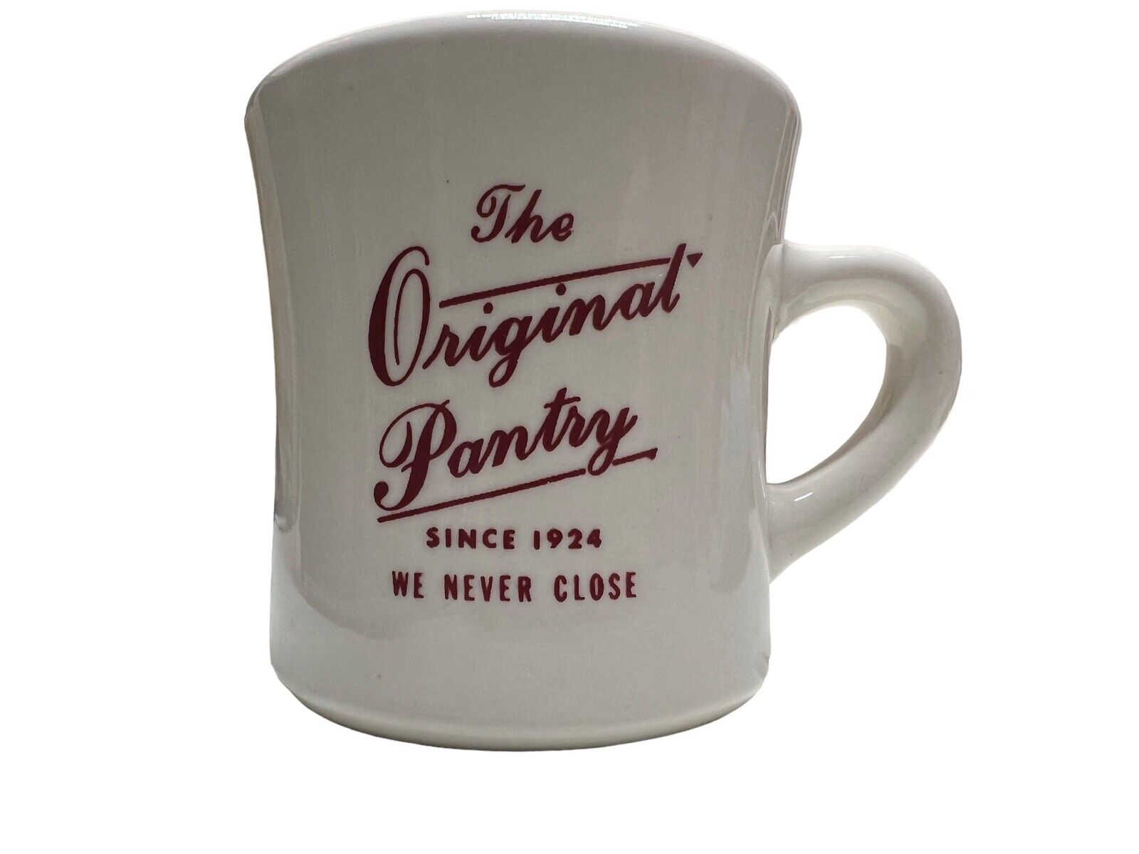 The Original Pantry Café Downtown Los Angeles CA Heavy Diner Mug~Vintage 1924