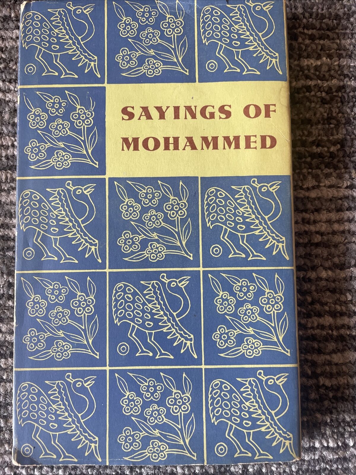Sayings of Mohammed 1958 Peter Pauper Press PB DJ Vintage