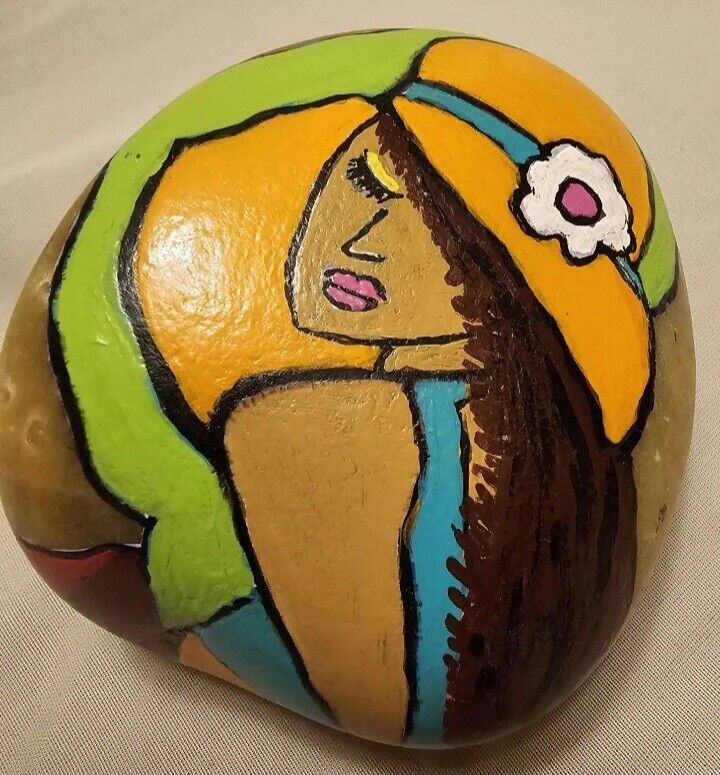 Beautufully Hand Painted River Rocks