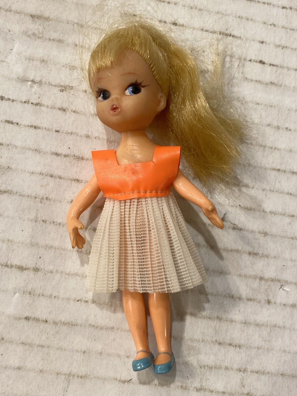 Vintage Hasbro Dolly Darling Doll Long Blonde Hair, 1967