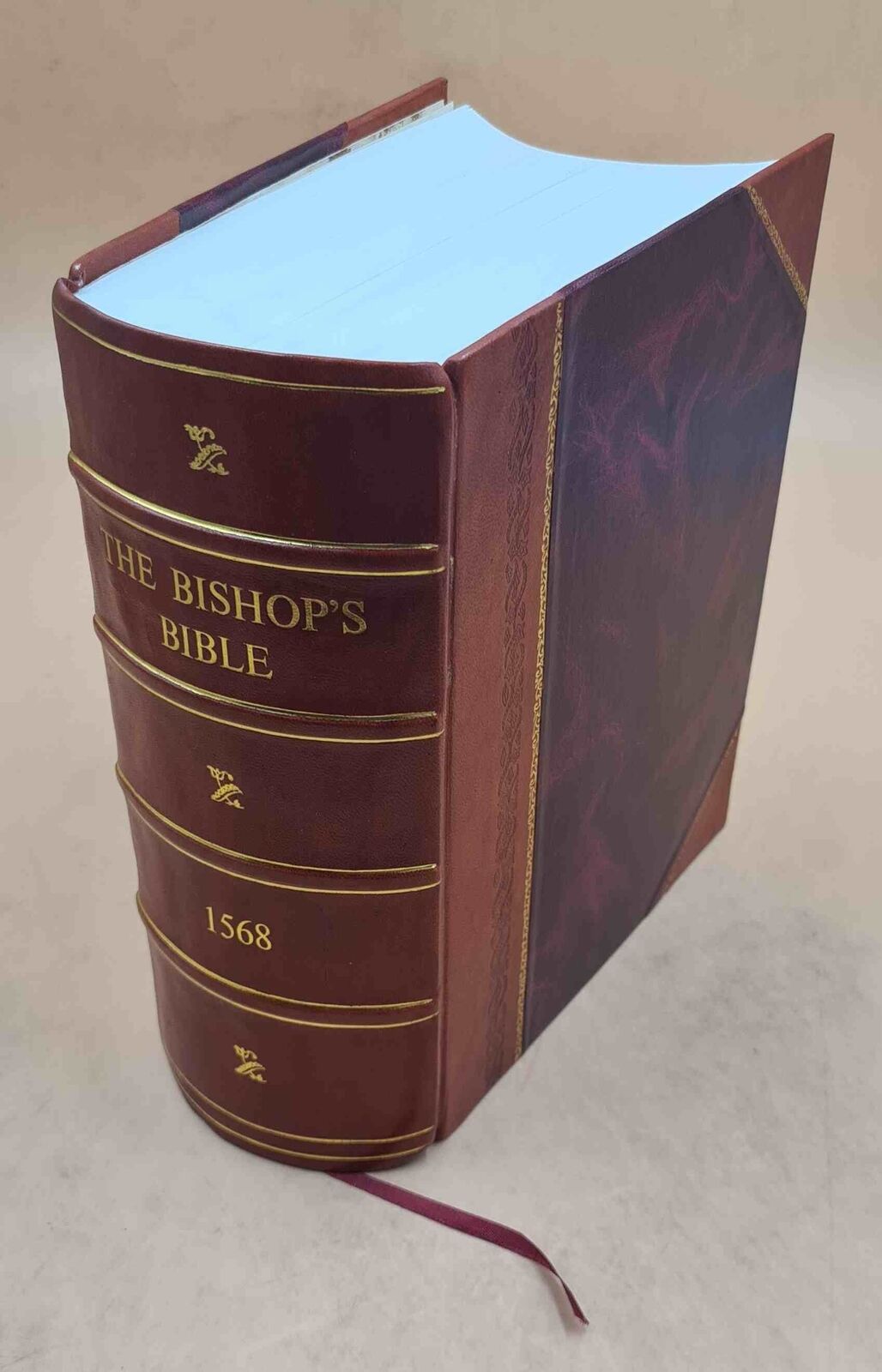 1568 The Bishop's Bible [LEATHER BOUND]