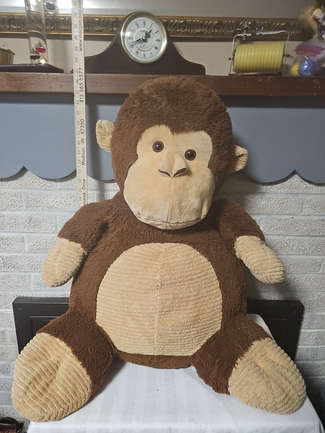  Best Made Toy International Giant Big Fat 32in Ape Monkey Plush