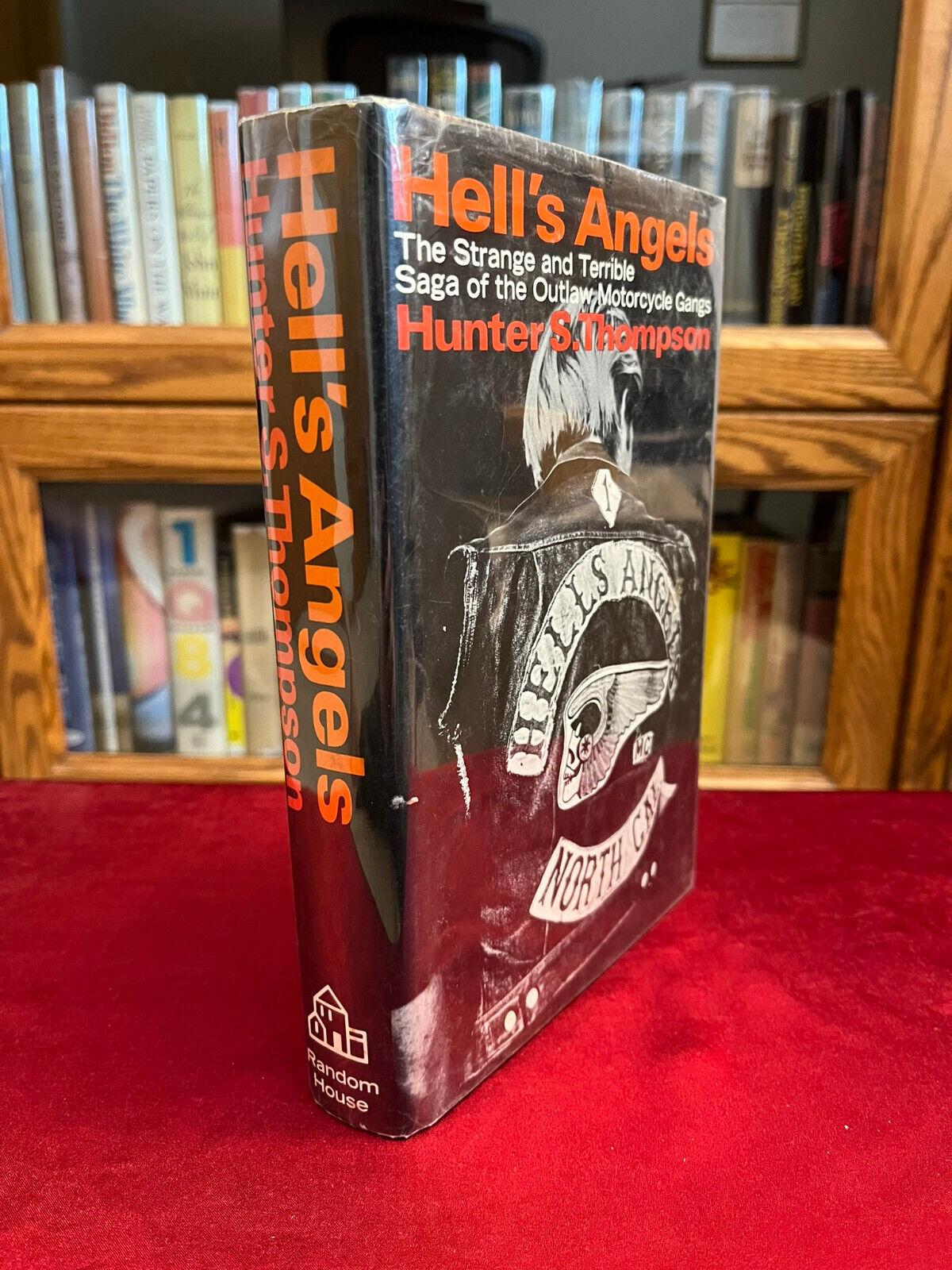 Hell\'s Angels by Hunter S. Thompson - 3rd Printing HC w/ very nice Dust Jacket