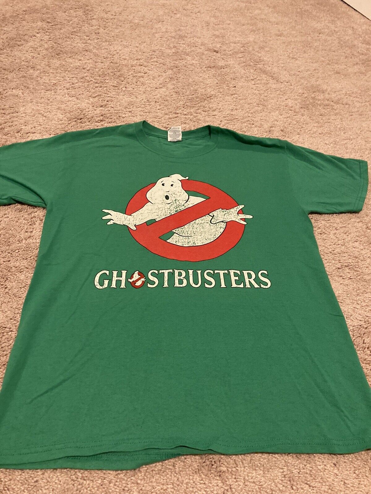 Rare Vintage 80s Official Ghostbusters 1984 Bill Murray Film Promo T Shirt Sz M