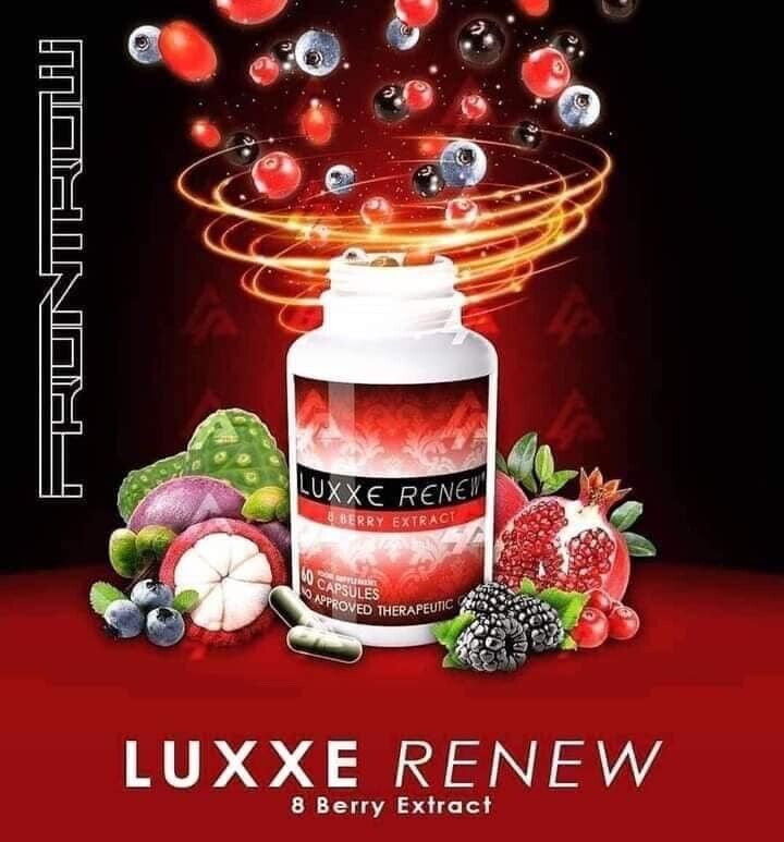 Authentic Luxxe Renew - 8 Berry Extract 100% Made in USA 
