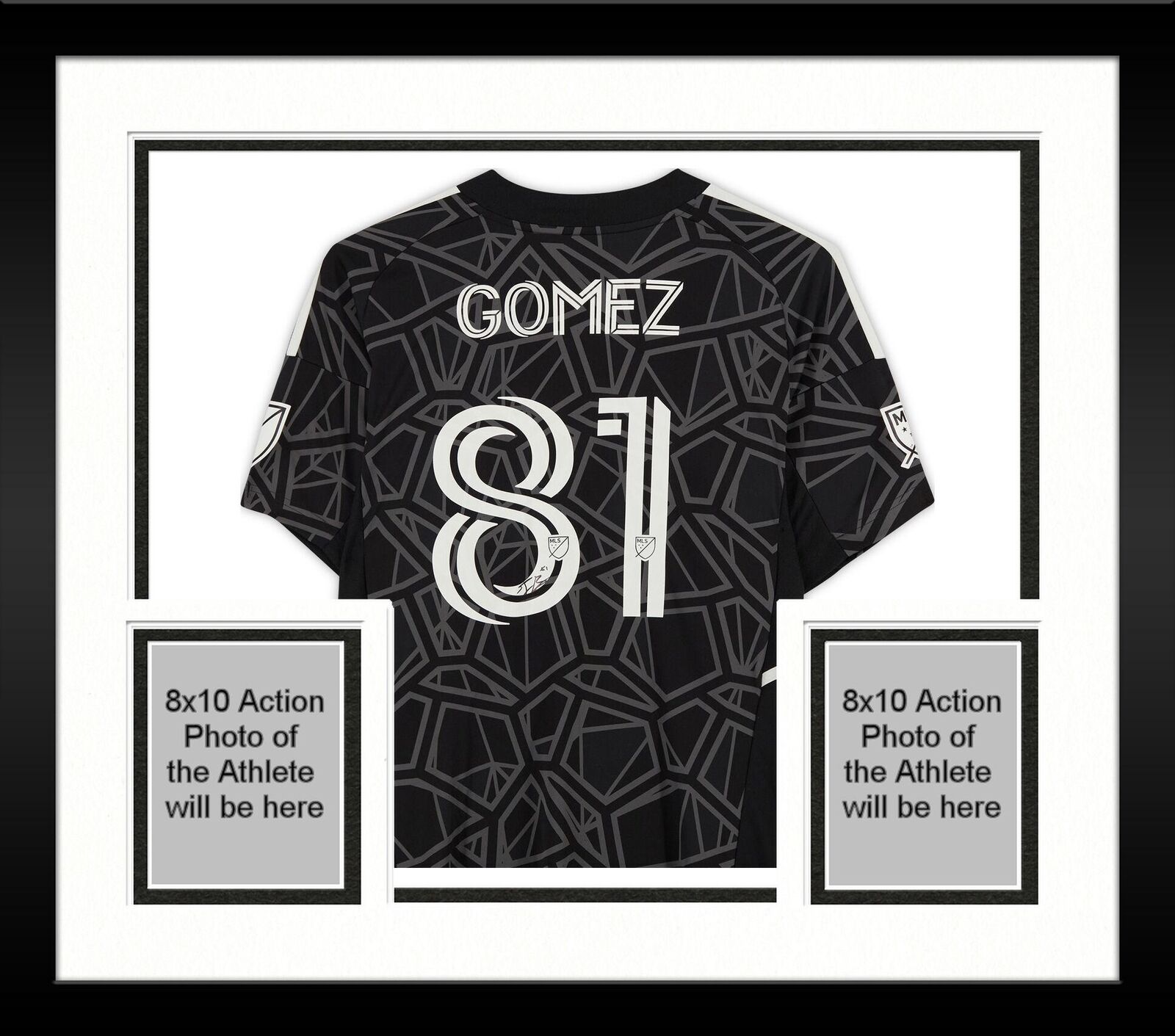 Framed Tomas Gomez Real Salt Lake Signed Player-Issued #81