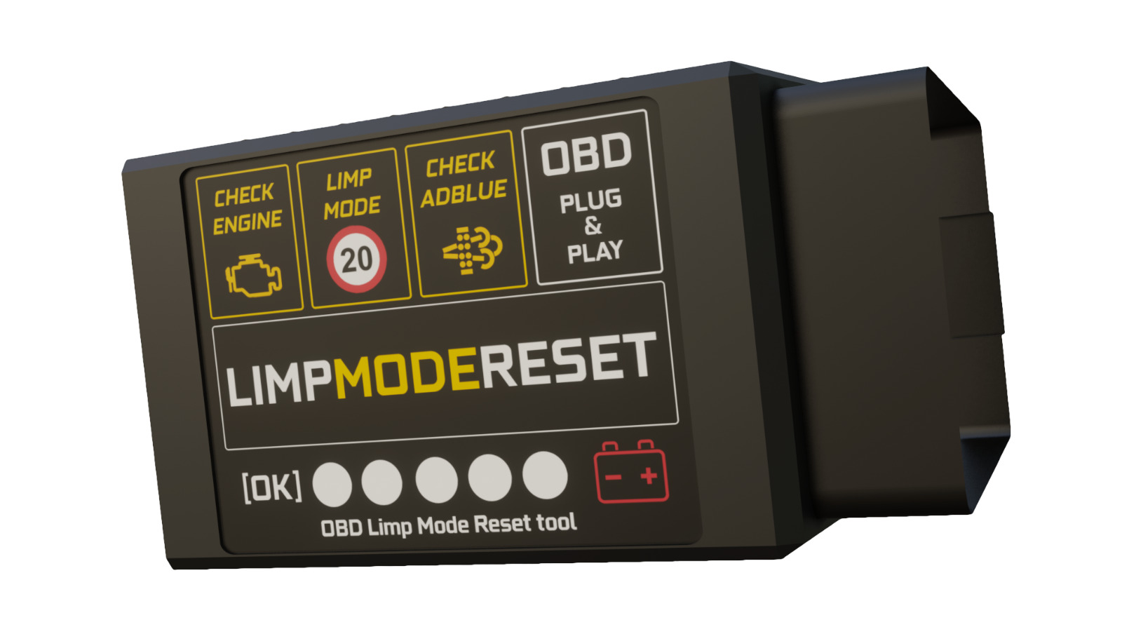Diagnostic Limp Mode reset tool for Scania Euro 6 trucks, plug & play OBD tool