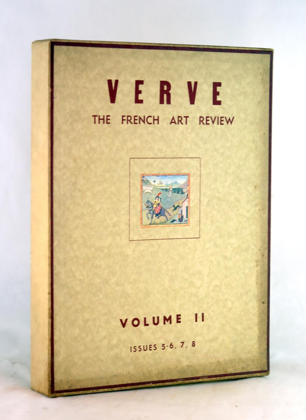 1939-40 Verve An Artistic and Literary Quarterly Vol 2 Issues 5-6 7 8 PB w/Box