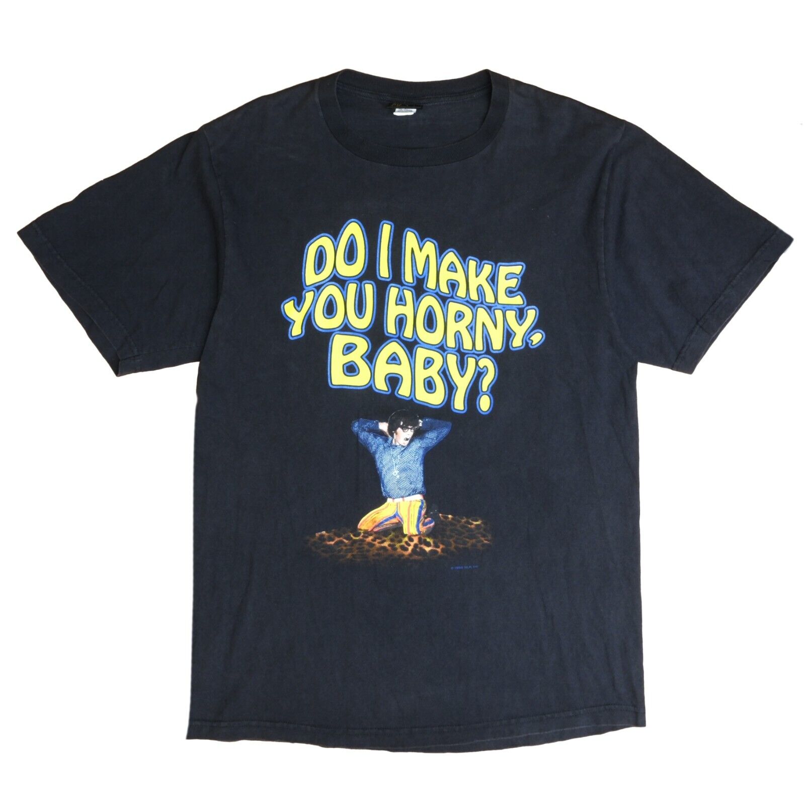 Vintage Austin Powers Do I Make Your Horny Baby T-Shirt Large Movie 1998 90s