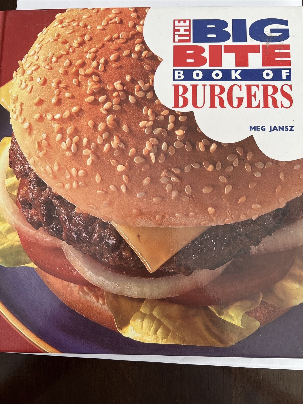 The Big Bite : Burgers by Meg Jansz (1994, Hardcover)