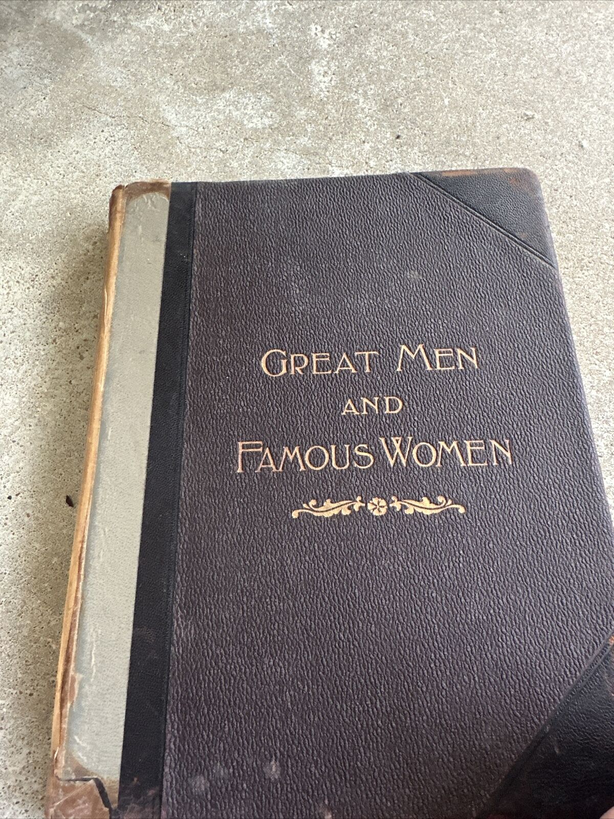 Rare 1894 Book Great Men and Famous Women Volume IV -  Charles Horne