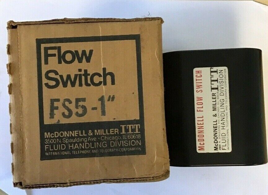 MCDONNELL&MILLER FLOW SWITCH FS5-1\