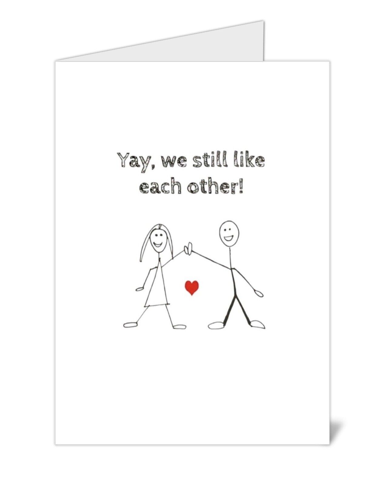👫 Funny Wife Husband Valentines, Anniversary, Birthday Card CUTE ❤️