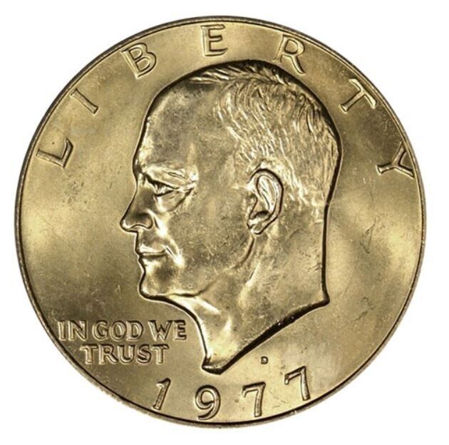 1977 D Eisenhower Dollar Uncirculated US Mint