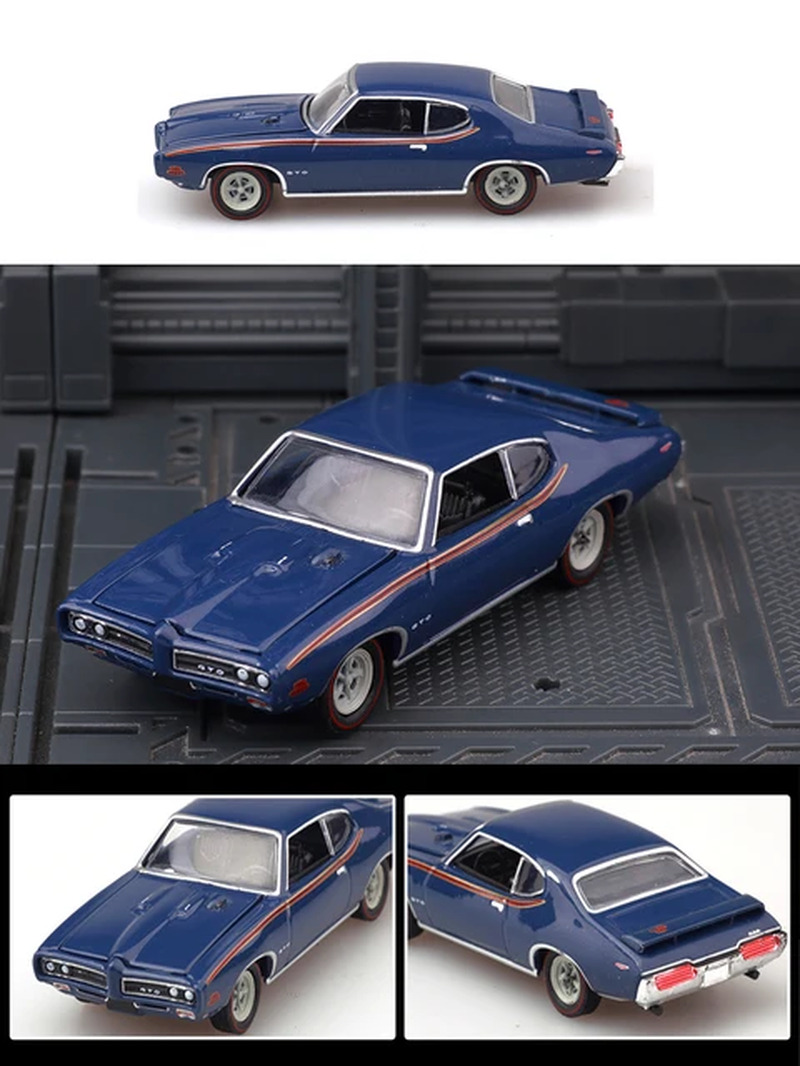 M2 Machine Diecast Car 1/64 Ford Mustang Alloy Toy Car Model Collection Diecast 
