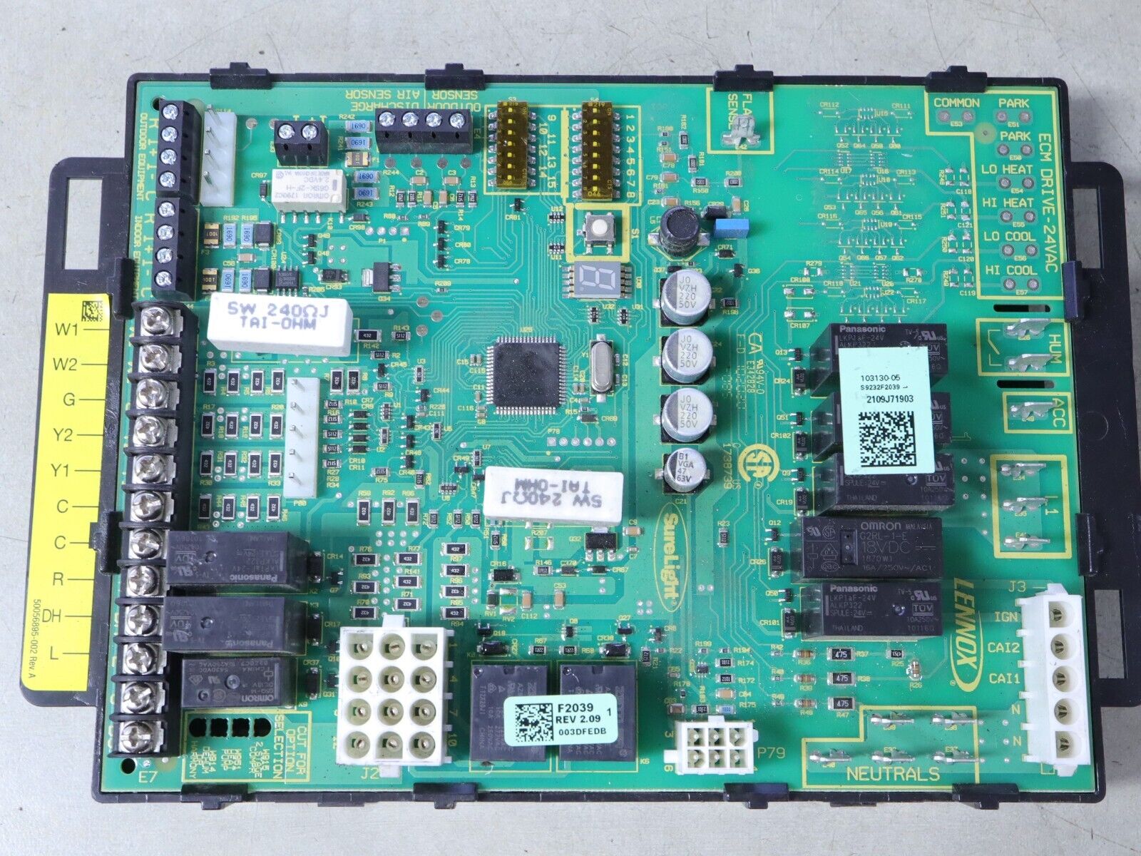 LENNOX 103130-05 Control Circuit Board SureLight S9232F2039