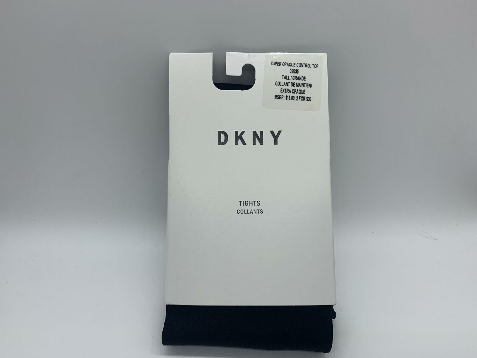 DKNY Super Opaque Control Top Tights, Tall, 0B335