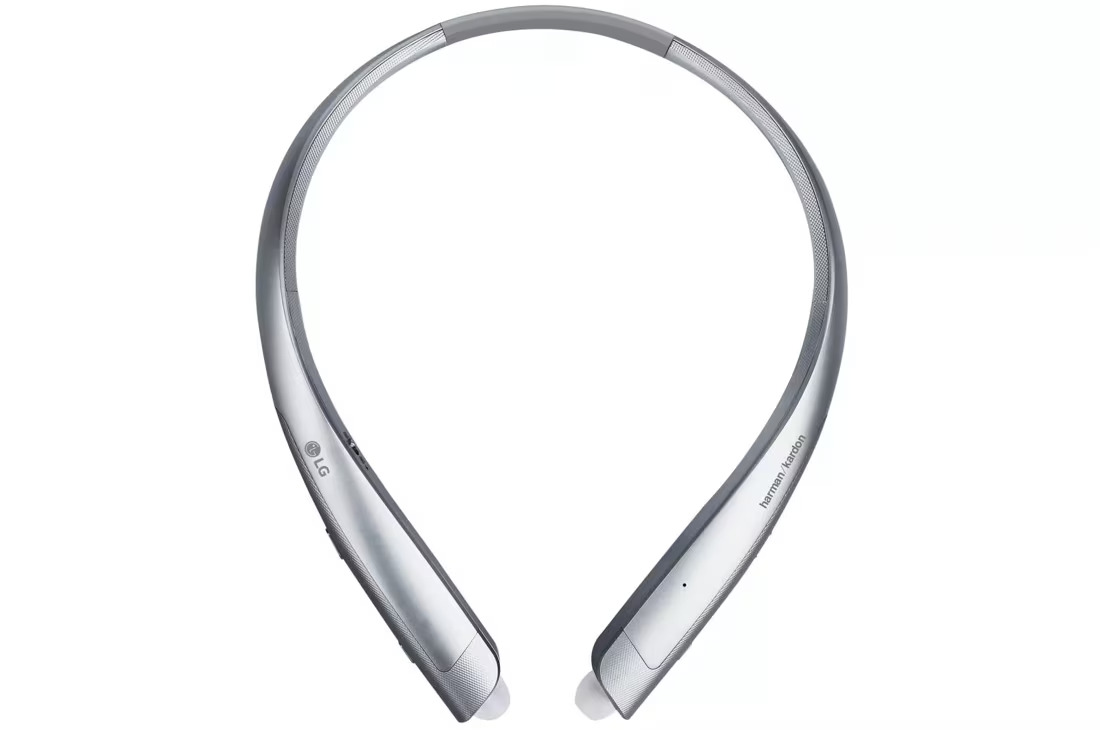 LG TONE Wireless Stereo Headset with Retractable Earbuds NP3