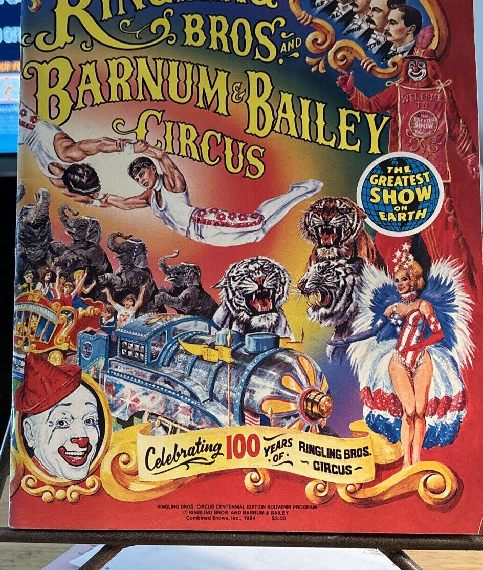 ringling bros and barnum bailey circus program