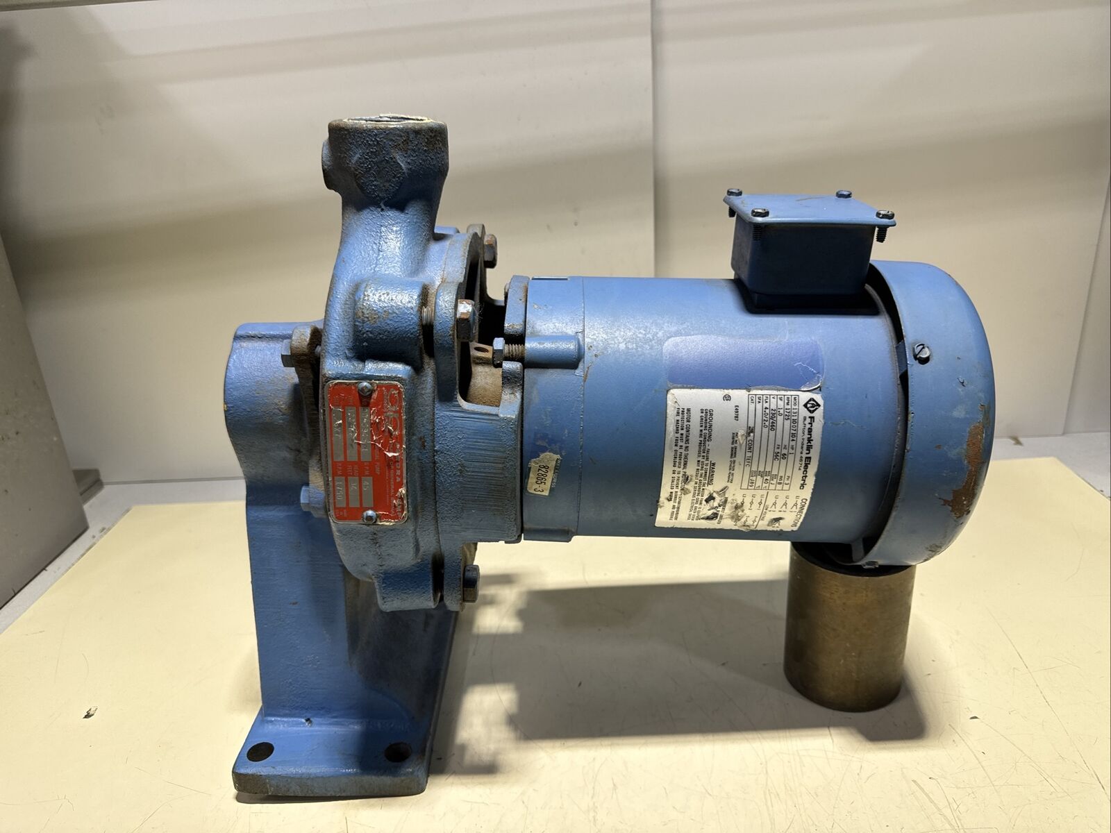Aurora Pump 90-5945-1 323-BF Size 1.25X7 GPM 45 HEAD FT 34 1725RPM