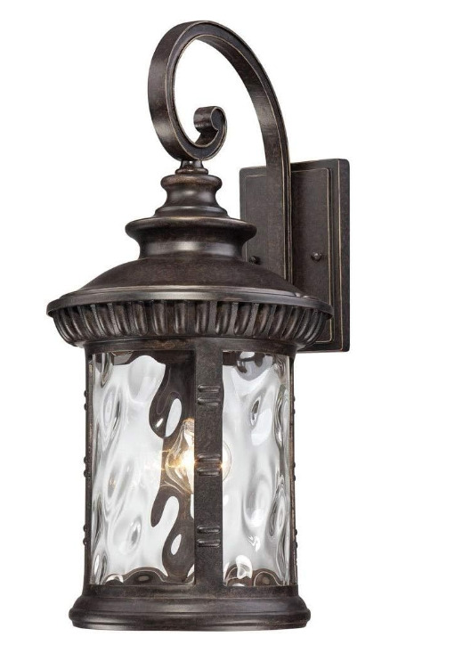 Quoizel Chimera 1 Light 23-inch Imperial Bronze Outdoor Wall Lantern CHI8411IB