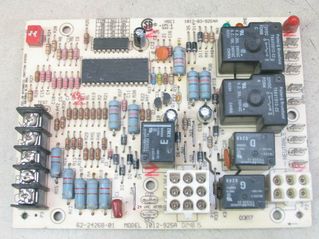Rheem Ruud 62-24268-01 Furnace Control Circuit Board 1012-925A