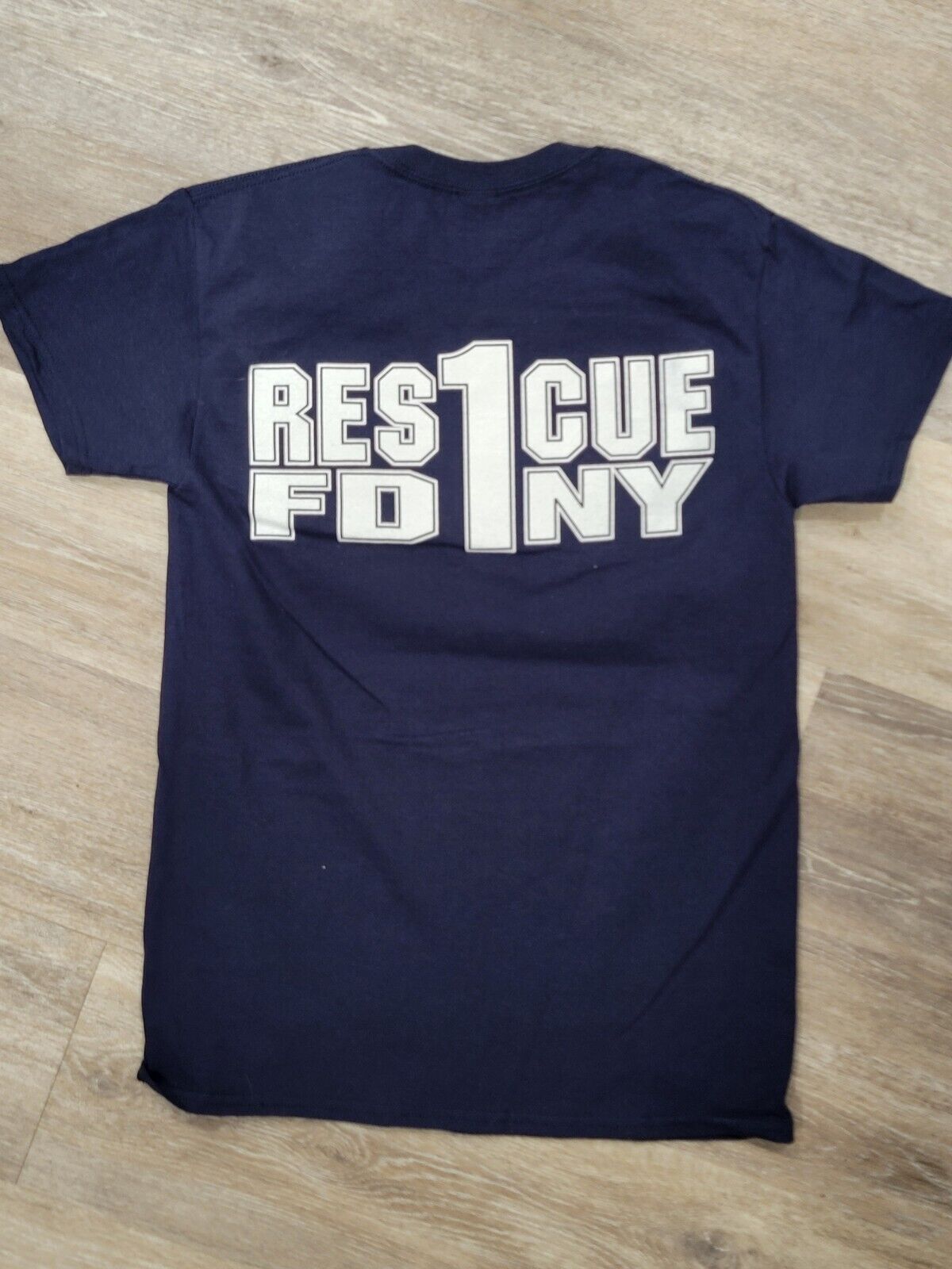NEW Vintage FDNY Firefighter shirt NYC Rescue 1  Fire department