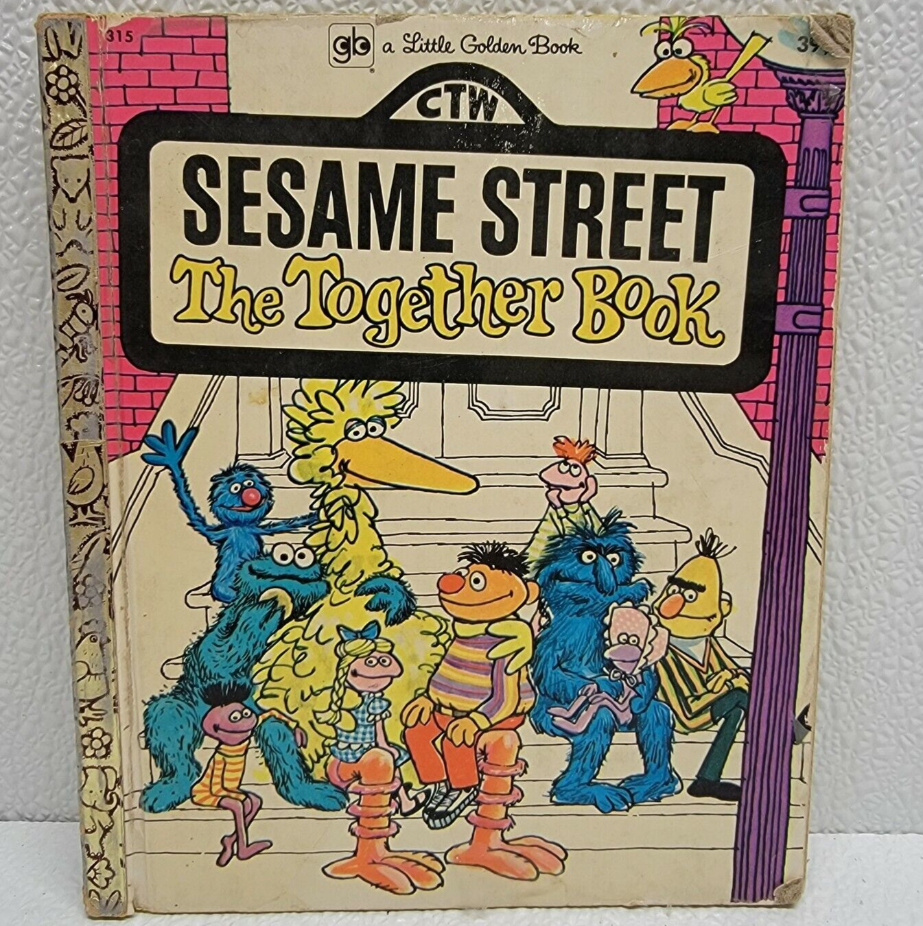 Vintage Sesame Street The Together Book A Little Golden CTW 1971 Muppets