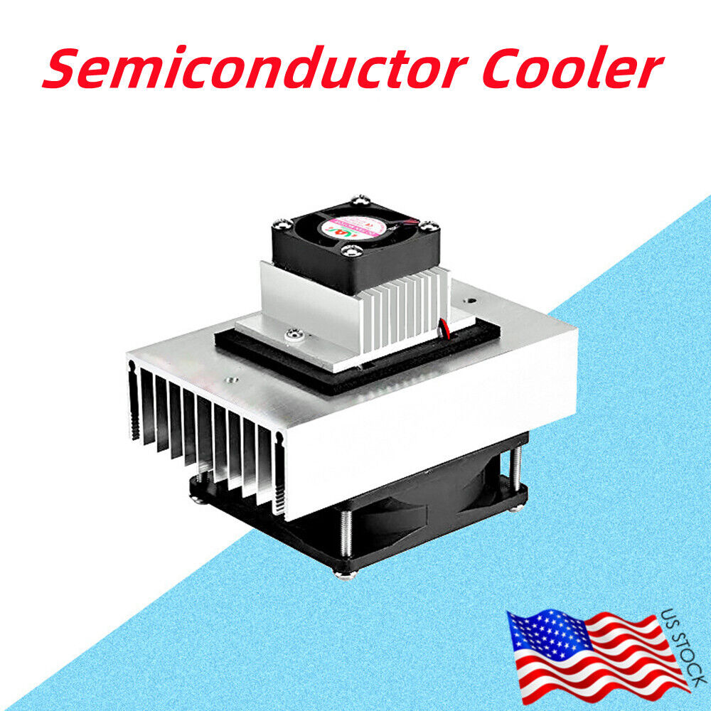 Heatsink Thermoelectric Peltier Refrigeration Cooling Water Cooler Fan System