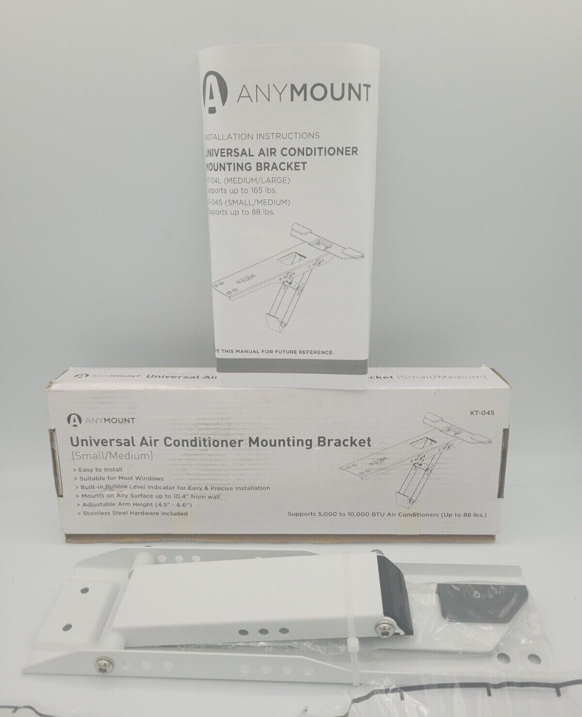 AnyMount Universal Air Conditioning Mounting Bracket - Small/Medium - 88lbs max