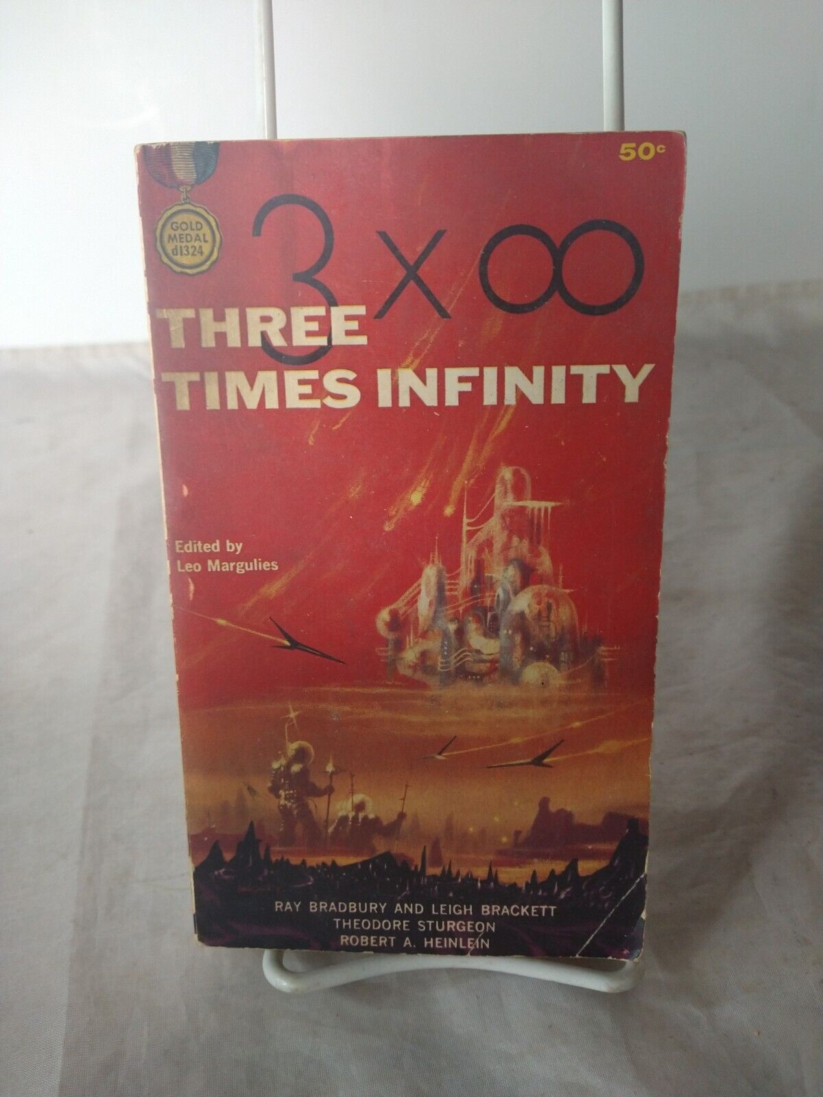 Three Times Infinity Vintage Paperback Edited by Leo Marguiles 3x∞