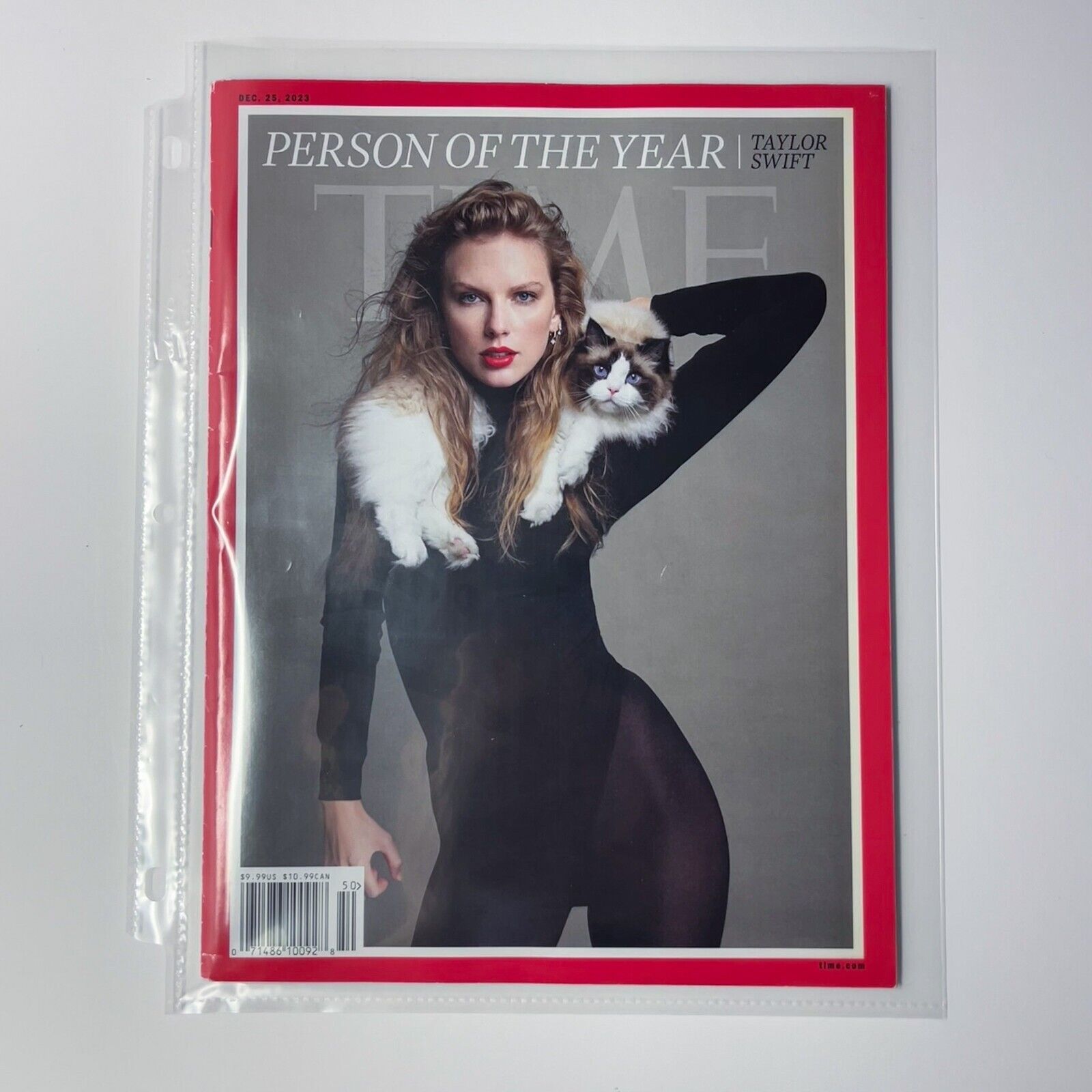 Time Magazine Person of the Year Taylor Swift December 2023, Protective Film