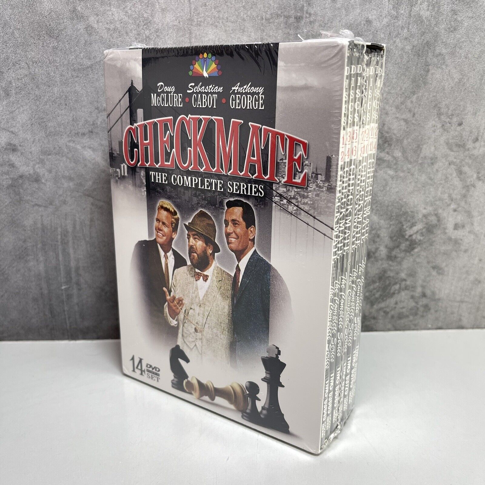 Checkmate - The Complete Series (1960-1962 B&W) DVD 2010 14-Disc Set NEW SEALED
