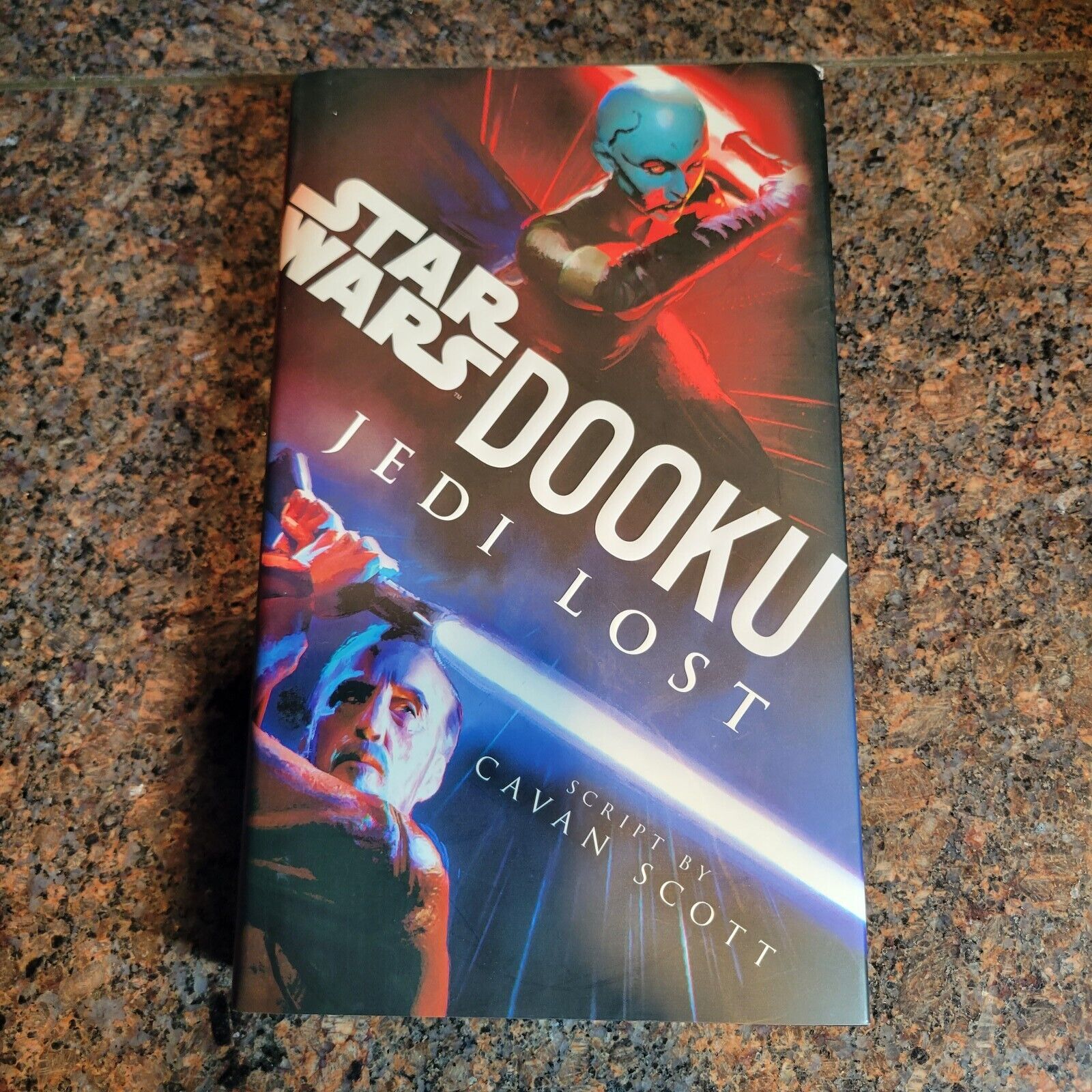 Star Wars: DOOKU - JEDI LOST by Cavan Scott (2019, Hardcover) 1st Edition (Tear)