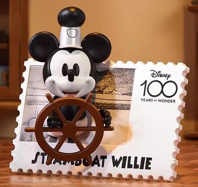 MINISO Disney 100 Years of Wonder Retro Stamp Series Confirmed Figure Toy Gifts