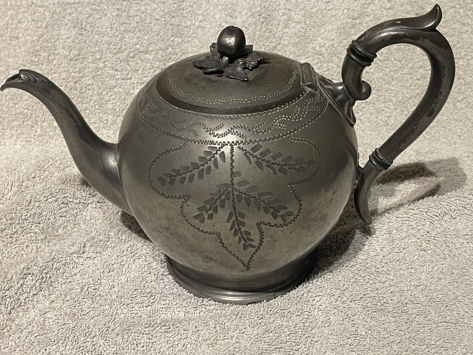 Antique English Sheffield Britannia Teapot, James Deakin & Sons. Offers Welcome.