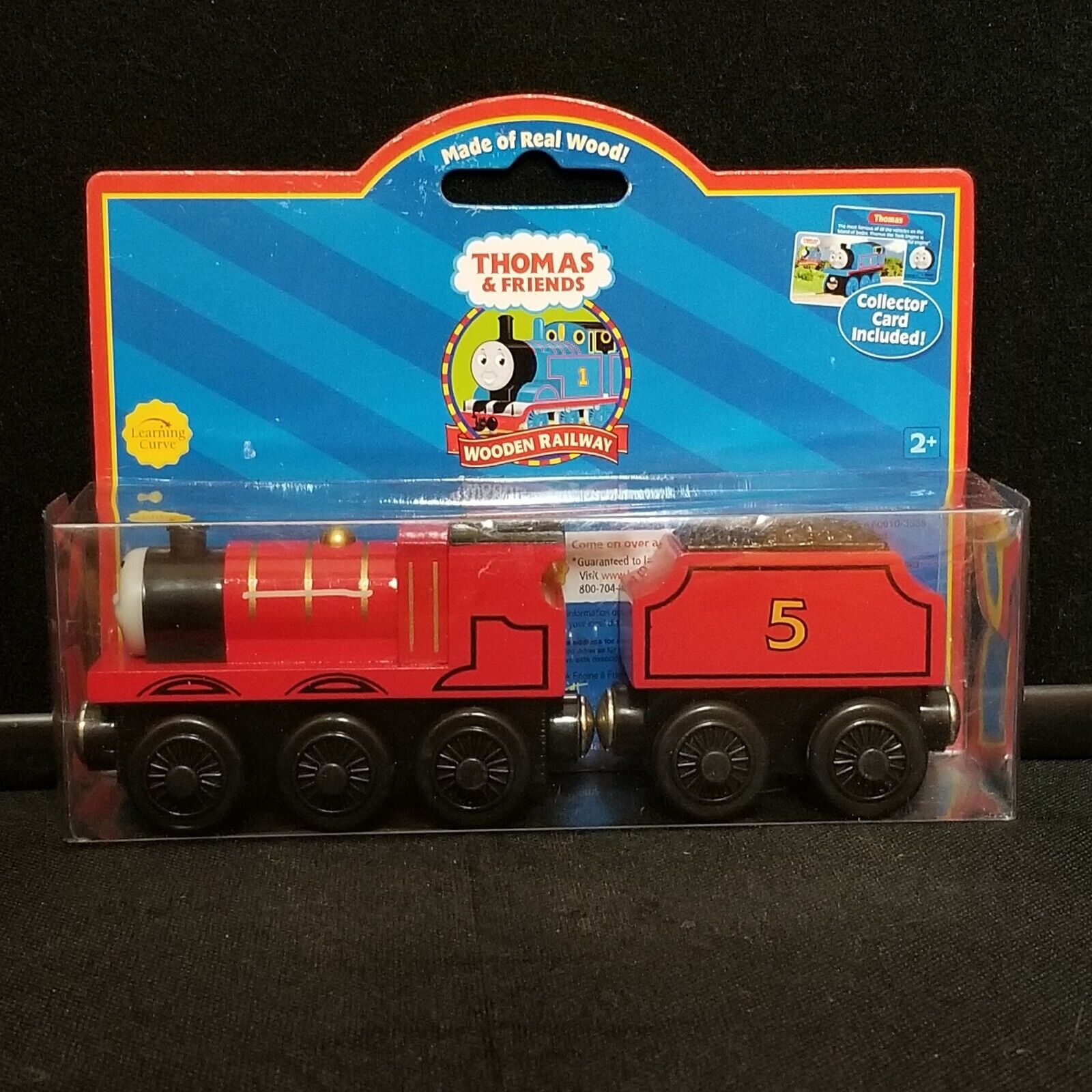 Vintage 2004 Thomas And Friends James And Tender Wood Learning Curve New 1