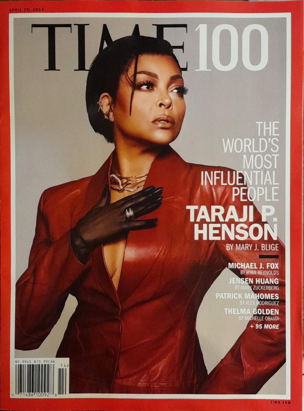 Time Magazine April 29,2024 Taraji P. Henson